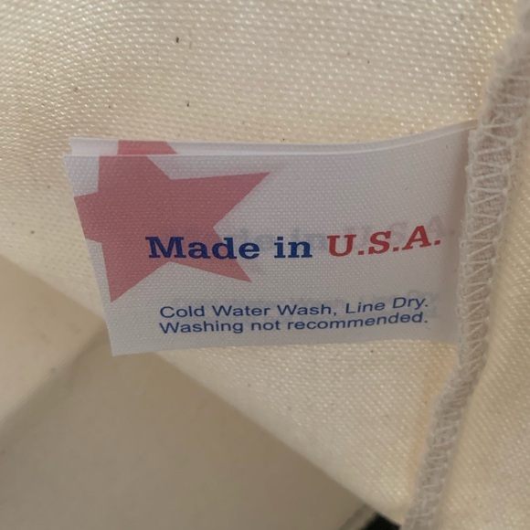 The Shop Forward ESPWA 4 Things TEACHER Canvas Tote Bag Cream Black - Picture 9 of 9